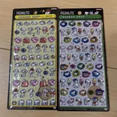 最終値下げ　ボンボンドロップシール　ピーナッツ　スヌーピー　正規品　2セット