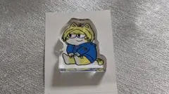 SAKAMOTO DAYS 朝倉シン ジロリ アクリルブロック キャットVer.