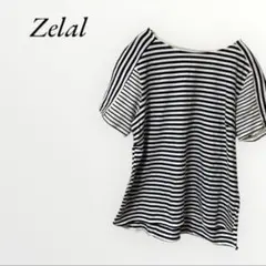 ゼザールスポーツ ボーダーTシャツ Sサイズ カジュアル 半袖 シンプル 春夏
