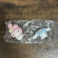 めがねっこちゃんフィギュア　マイメロディ　シナモロール