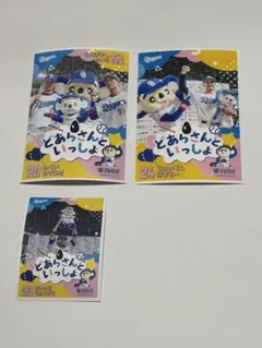 どあらさんといっしょ　ブロマイド3枚セット