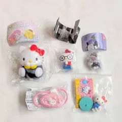 ガチャガチャ・チョコエッグ ハローキティ5点セット