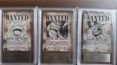 PSA10】 ルフィ エース サボ ロジャー 手配書SP psa4連番 - メルカリ