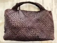 【極美品】ファロルニ イントレチャート トートバッグ メタリック ポーチ付 A4 falorni ファロルニ トートバッグ イントレチャート メッシュ