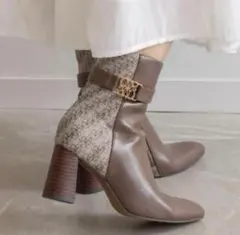 randa 2wayモノグラムデザインショートブーツ LL