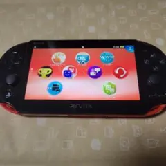 【中古ゲーム機】PS Vita PCH-2000【本体+充電器+メモリ3枚】