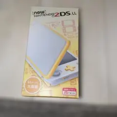 【美品】Newニンテンドー2DS LL ホワイト オレンジ