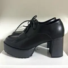 GRL チャンキーヒールレースアップシューズ