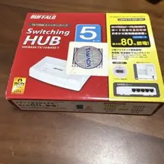 BUFFALO バッファロー スイッチングハブ 5ポート LSW3-TX-5EP