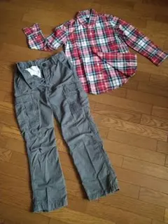 GAP　パンツ130 シャツ120　まとめ売り　男の子