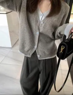 薄手ニット 可愛い