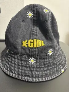 X-GIRL 花柄刺繍 バケットハット ONE SIZE
