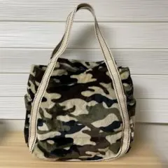 カモフラ柄トートバッグ