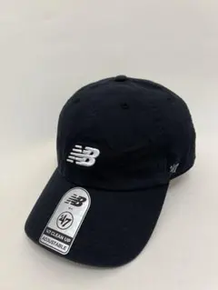 【New Balance】47 Clean Up ブラック キャップ