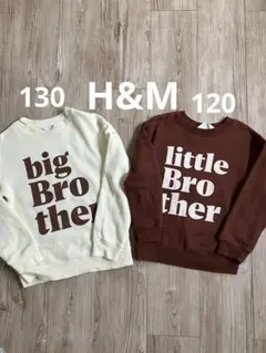 H&M エイチアンドエム　BIG BROTHER LITTLE BROTHER