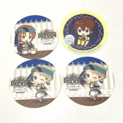 鳴上嵐 月永レオ 朱桜司 Knightsあんスタ コースター セット