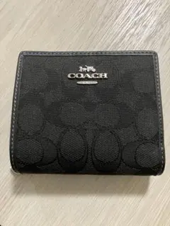 COACH 2つ折り財布 ブラックのサムネイル