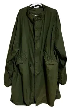 美品 オリーブグリーン ミリタリージャケット オーバーサイズ