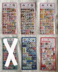 ☆Disney☆ つむつむ ブロックシール 5枚セット