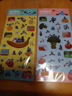 パペットスンスン キャラクタークリアシール セット