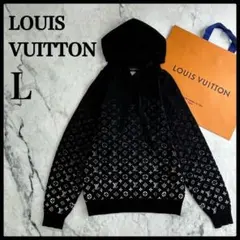 【頂級逸品】路易威登☆全幅Monogram圖案標誌難尋連帽衫/2281