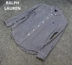 RALPH LAUREN ラルフローレン チェック柄 ボタンダウン 長袖シャツ