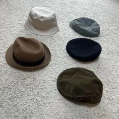 レディース　帽子　セット5点