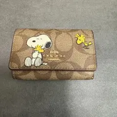 COACH スヌーピー キーケース