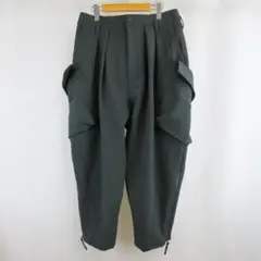 美品 GOOPiMADE ストレッチ イージー ワーク カーゴ パンツ 3 緑のサムネイル