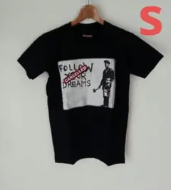 バンクシー banksy 夢を追え キャンセル アートTシャツ(Ｓ)J02