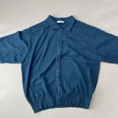 WYM T/C BASIC HALF SLEEVE KNIT SHIRT M