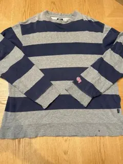 90〜00s Stussy ボーダー スウェット