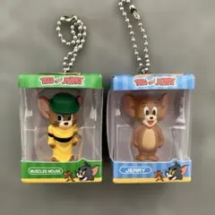 トムとジェリー　ジェリー　マッスル　キーホルダー　セット