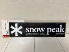 snow peak ロゴステッカー アスタリスク NV-004