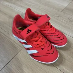 adidas Predator サッカーフットサルシューズ レッド　18.0cm