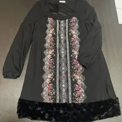 アクシーズ　ニットチュニック　M