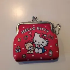 HELLO KITTY 小型財布 赤