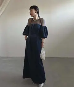 Ameri Vintage シアーロングワンピース☆ 2025年最新】ameri vintage ワンピース シアーの人気アイテム - メルカリ