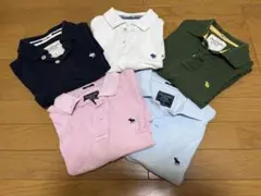 アバクロの半袖ポロシャツ5枚セット