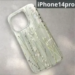 人気❣️【XORITO】フローラルデザイン iPhone14 Pro 6.1インチ