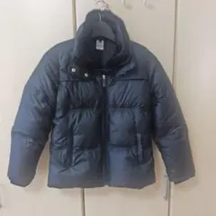 adidas 黒 ダウンジャケット ファー付き