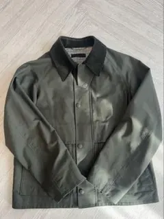 〔美品〕ユニクロ ユーティリティショートブルゾン XS オリーブ バブアー風