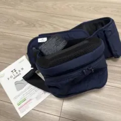 試着のみ　ポルバン アドバンス ヒップシート ネイビー 説明書付き