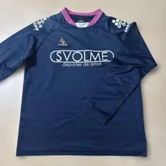 svolme 長袖プラクティスシャツ ネイビー 160サイズ