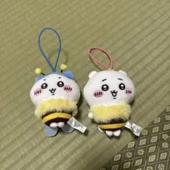 ちいかわ ハチワレ ハチさん マスコット ぬいぐるみ 2種セットのサムネイル