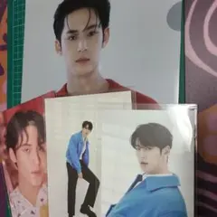 SEVENTEEN SVTクリアファイル　ミンギュ　ポストカード