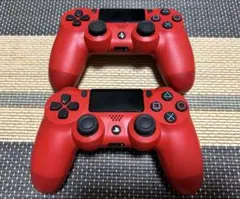 SONY DualShock 4 レッド 2個セット