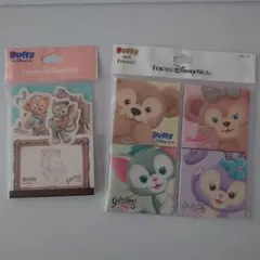 ダッフィー　ディズニー　メモ　メモ帳　ディズニーリゾート　Disney