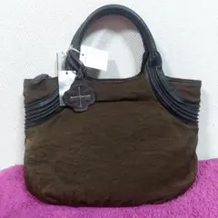 お値下げ！　軽い　ブラウン　ハンドバッグ