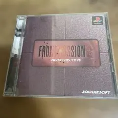 フロントミッションセカンド　帯、葉書、チラシ付き